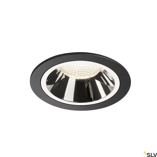 SLV NUMINOS DL L Indoor LED recessed ceiling light black/chrome 4000K 20° 1003963