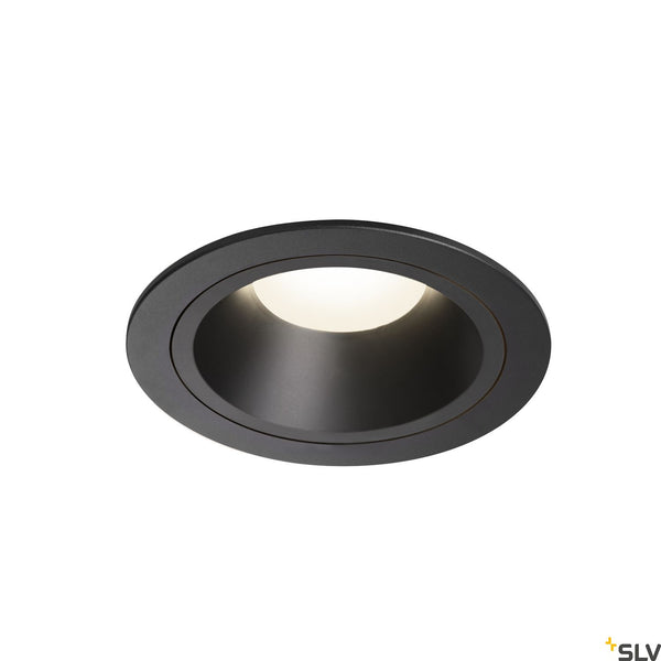 SLV NUMINOS DL L Indoor LED recessed ceiling light black/black 4000K 40° 1003964