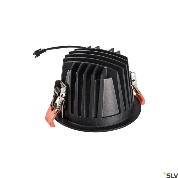 SLV NUMINOS DL L Indoor LED recessed ceiling light black/black 4000K 40° 1003964