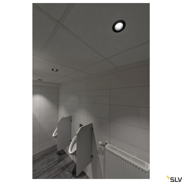 SLV NUMINOS DL L Indoor LED recessed ceiling light black/black 4000K 40° 1003964