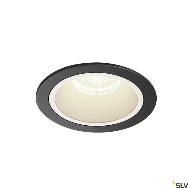 SLV NUMINOS DL L Indoor LED recessed ceiling light black/white 4000K 55° 1003968