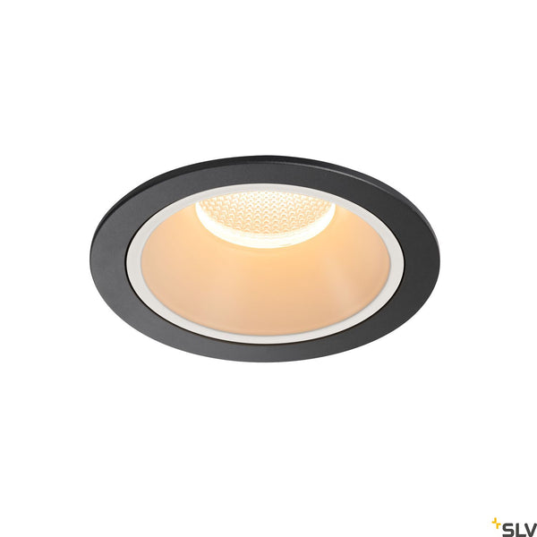 SLV NUMINOS DL XL Indoor LED recessed ceiling light black/white 2700K 55° 1003992