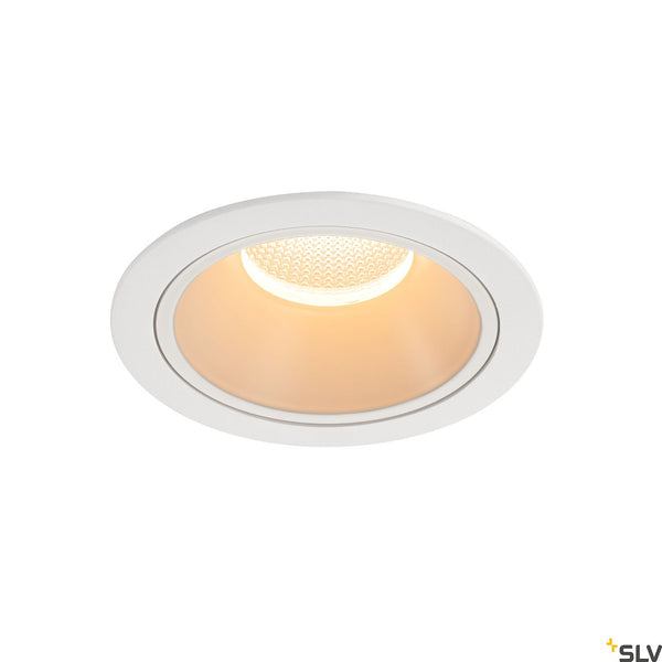 SLV NUMINOS DL XL Indoor LED recessed ceiling light black/white 2700K 40° 1004001