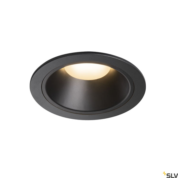 SLV NUMINOS DL XL Indoor LED recessed ceiling light black/black 3000K 40° 1004012