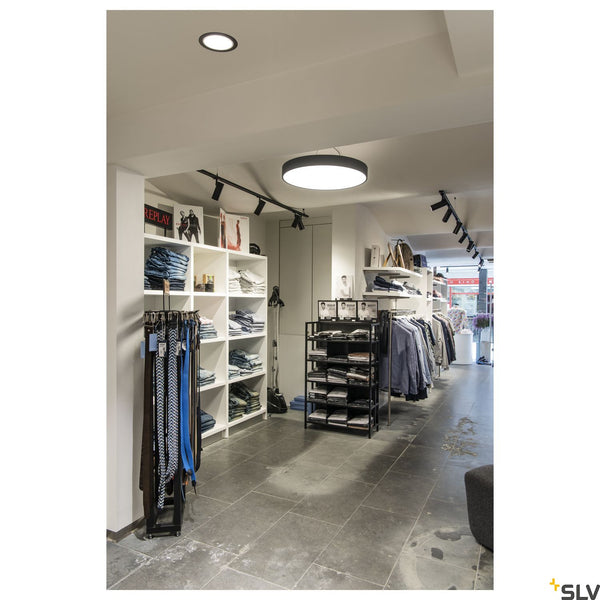 SLV NUMINOS DL XL Indoor LED recessed ceiling light black/white 3000K 40° 1004013