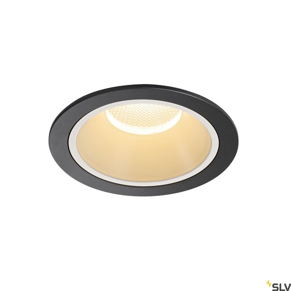 SLV NUMINOS DL XL Indoor LED recessed ceiling light black/white 3000K 40° 1004013