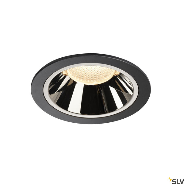 SLV NUMINOS DL XL Indoor LED recessed ceiling light black/chrome 3000K 40° 1004014