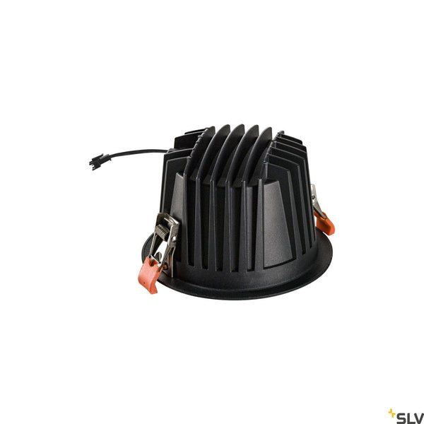 SLV NUMINOS DL XL Indoor LED recessed ceiling light black/black 3000K 55° 1004015