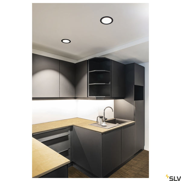 SLV NUMINOS DL XL Indoor LED recessed ceiling light black/white 3000K 55° 1004016