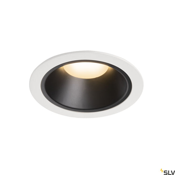 SLV NUMINOS DL XL Indoor LED recessed ceiling light white/black 3000K 55° 1004027