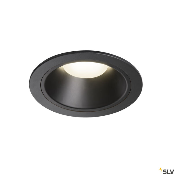 SLV NUMINOS DL XL Indoor LED recessed ceiling light black/black 4000K 40° 1004036