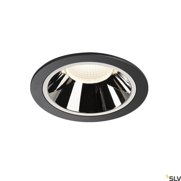 SLV NUMINOS DL XL Indoor LED recessed ceiling light black/chrome 4000K 55° 1004041