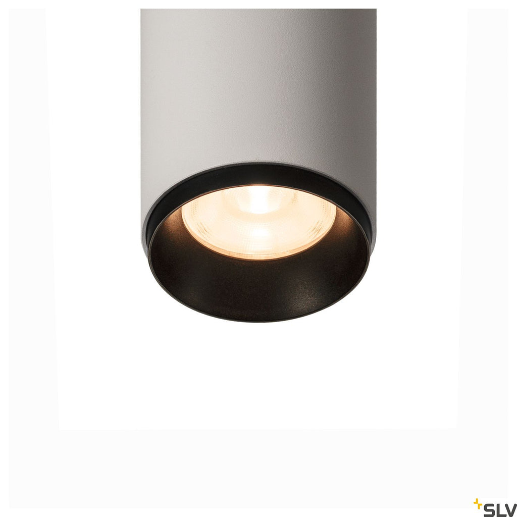 SLV 3~ NUMINOS Dimmable  3 phase system light white/black 2700K 36° 1004079