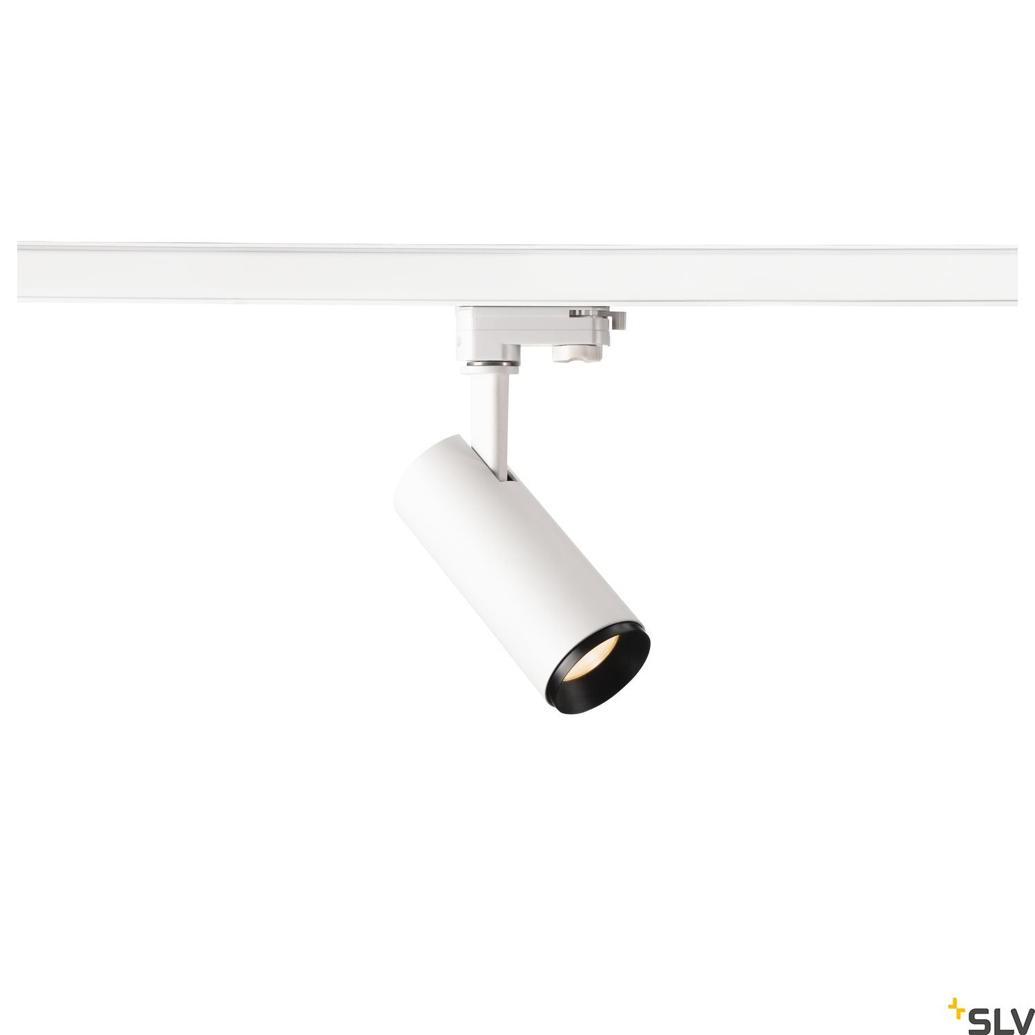 SLV 3~ NUMINOS Dimmable  3 phase system light white/black 2700K 60° 1004080