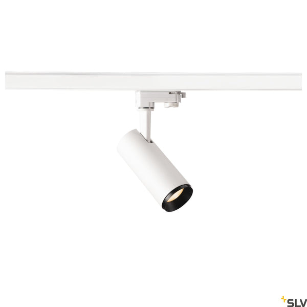 SLV 3~ NUMINOS Dimmable  3 phase system light white/black 2700K 60° 1004080