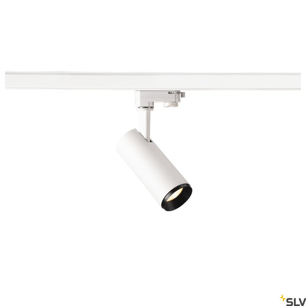 SLV 3~ NUMINOS Dimmable  3 phase system light white/black 3000K 60° 1004088