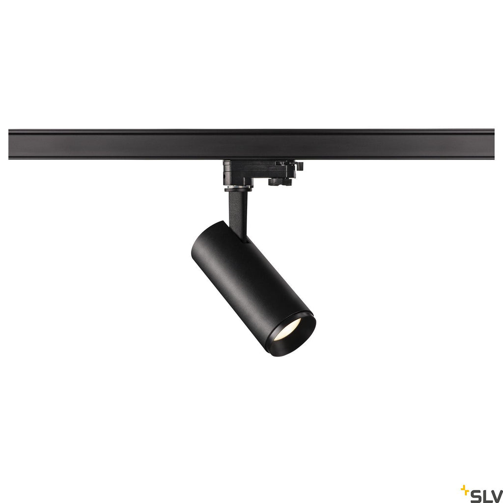 SLV NUMINOS Dimmable 3 phase system light black/black 4000K 24° 1004090