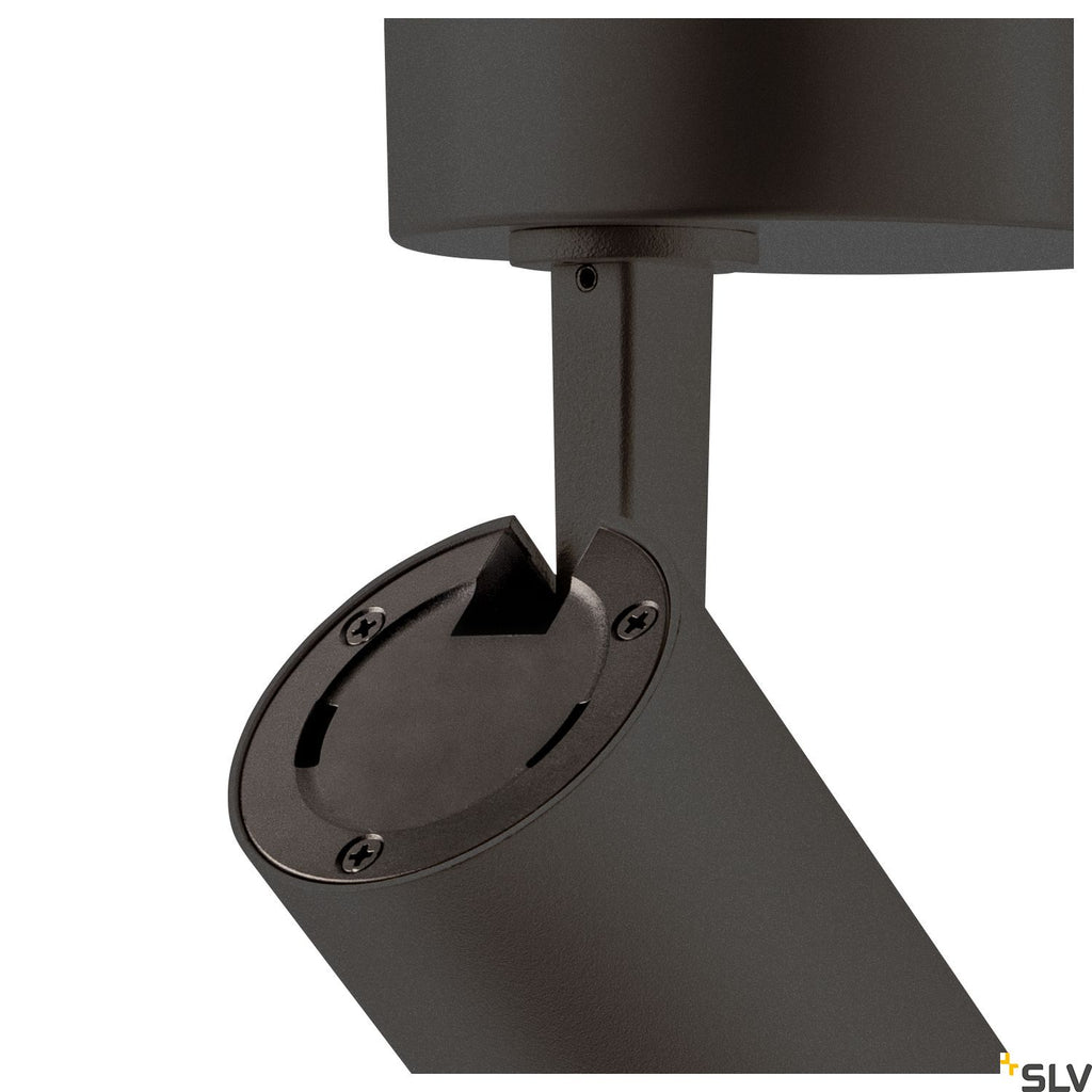 SLV NUMINOS SPOT PHASE S Indoor LED recessed ceiling light black/black 3000K 60° 1004108