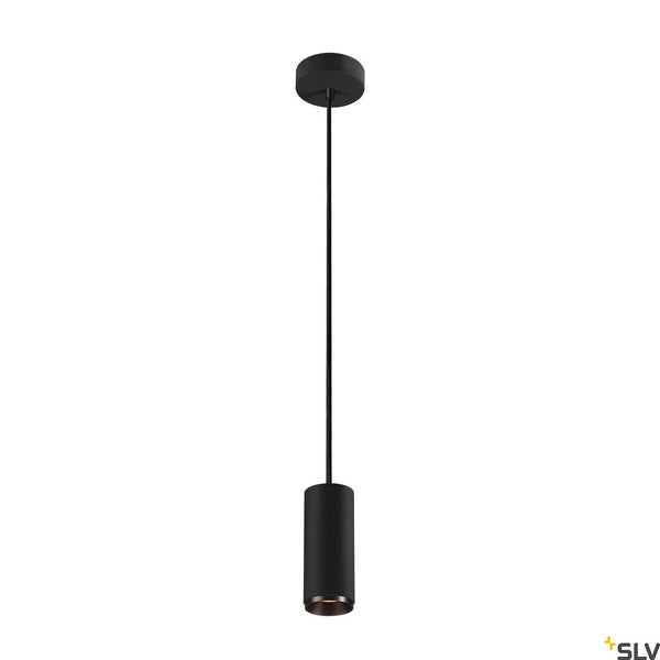 SLV NUMINOS PD PHASE S Indoor LED pendant light black/black 2700K 60° 1004148