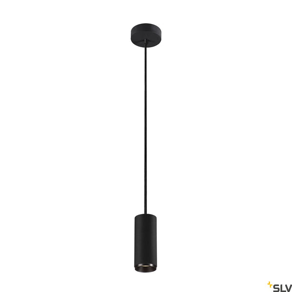 SLV NUMINOS PD PHASE S Indoor LED pendant light black/black 4000K 60° 1004164