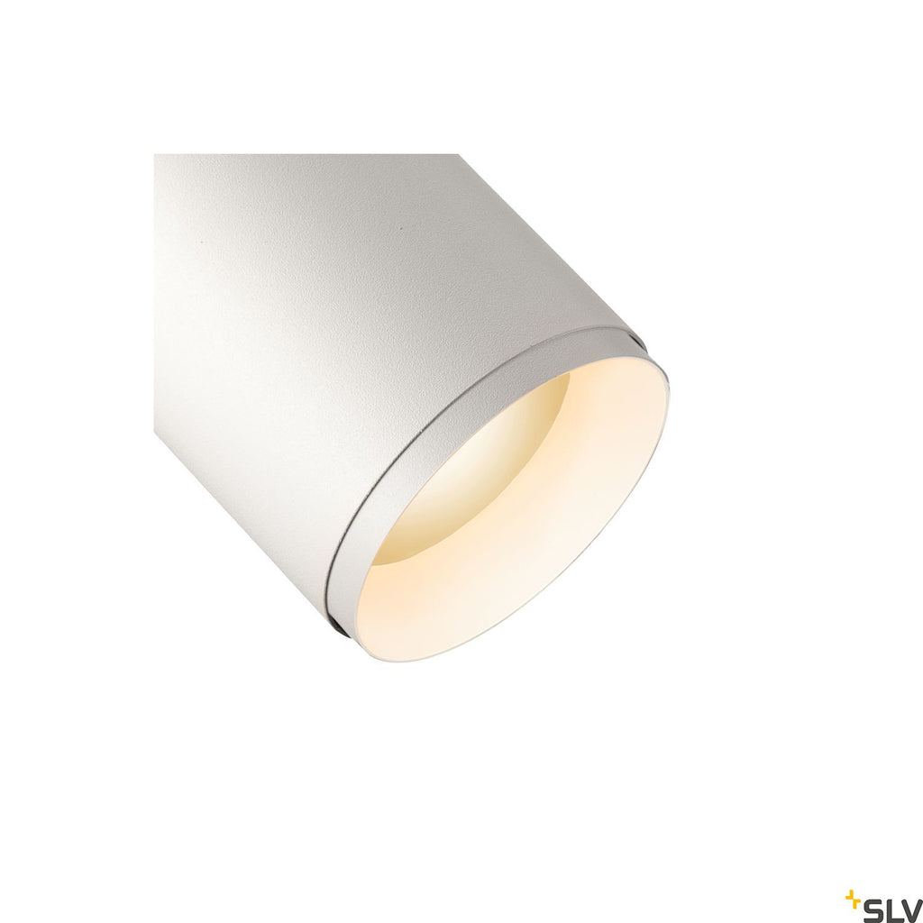 SLV 3~ NUMINOS Dimmable  3 phase system light white/black 3000K 36° 1004183