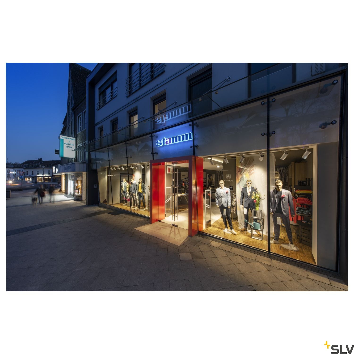SLV 3~ NUMINOS Dimmable  3 phase system light white/black 3000K 36° 1004183