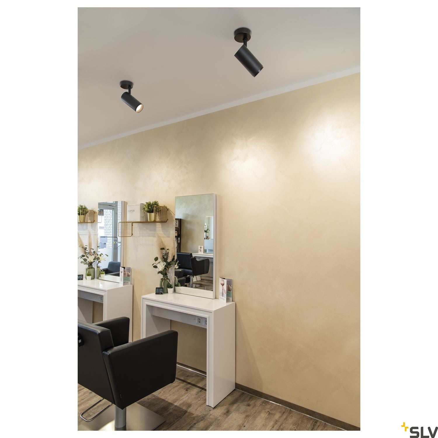 SLV NUMINOS SPOT Dimmable Indoor LED recessed ceiling light black/black 3000K 36° 1004203