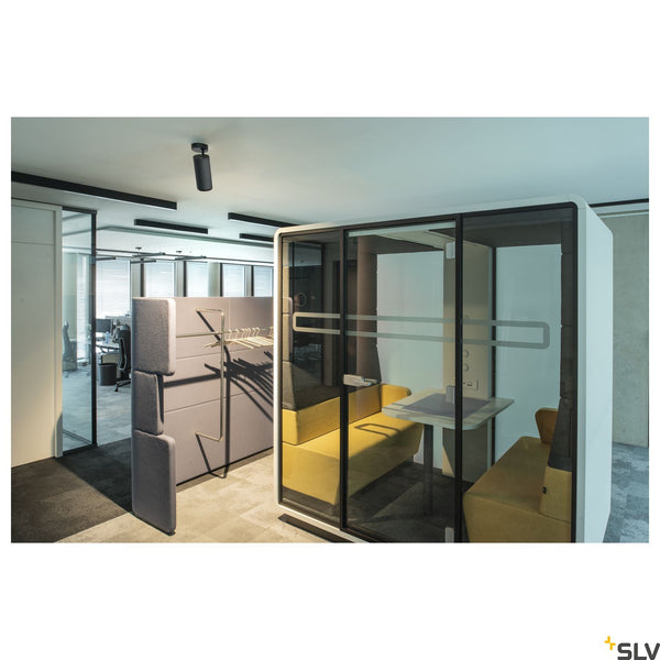 SLV NUMINOS CL PHASE M Indoor LED recessed ceiling light black/black 3000K 60° 1004228
