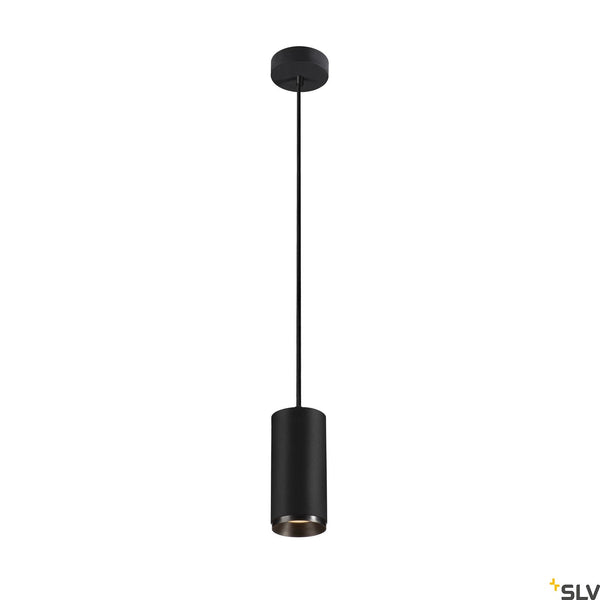 SLV NUMINOS PD PHASE M Indoor LED pendant light black/black 2700K 36° 1004243