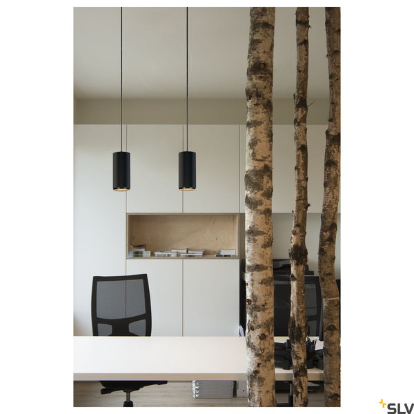 SLV NUMINOS PD PHASE M Indoor LED pendant light black/black 3000K 36° 1004255