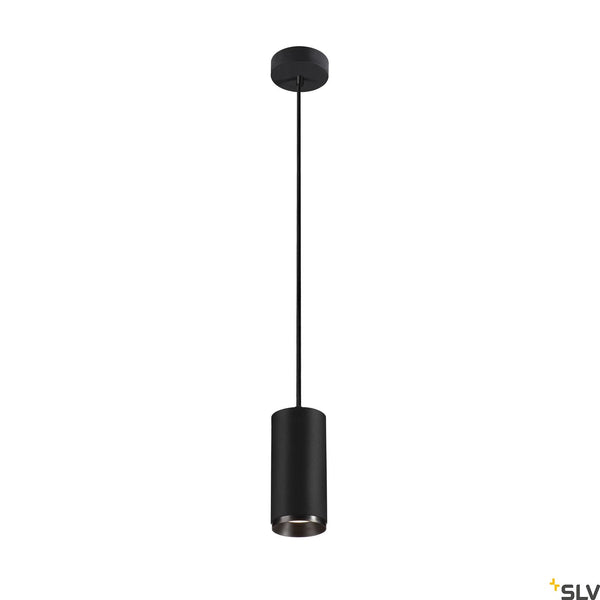 SLV NUMINOS PD PHASE M Indoor LED pendant light black/black 4000K 60° 1004260