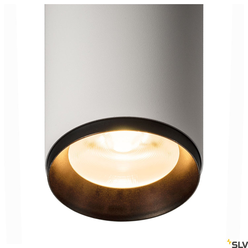 SLV 3~ NUMINOS Dimmable  3 phase system light whitek/black 2700K 24° 1004270
