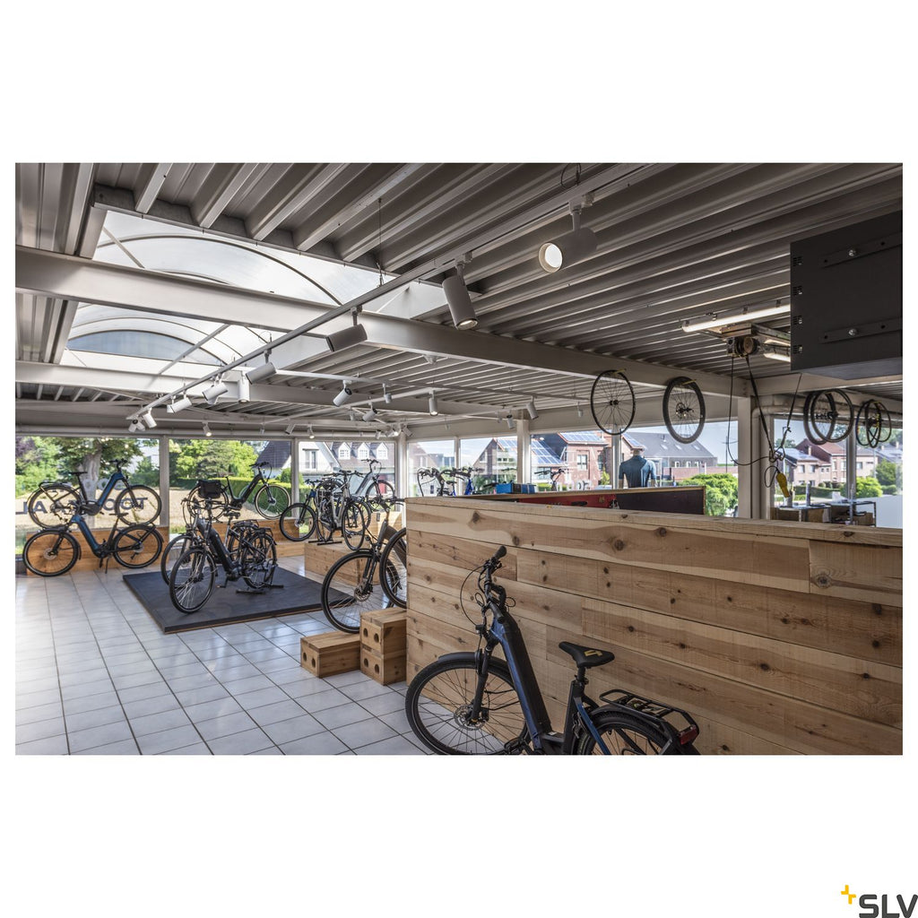 SLV 3~ NUMINOS Dimmable   3 phase system light whitek/black 4000K 24° 1004286