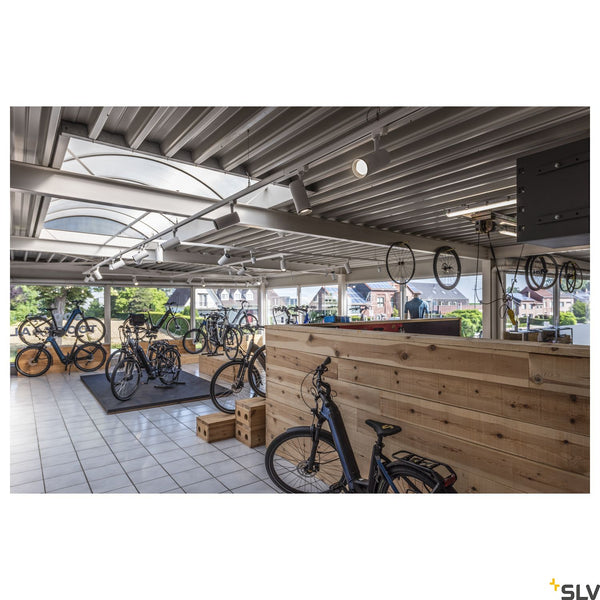 SLV 3~ NUMINOS Dimmable   3 phase system light white/black 4000K 36° 1004287