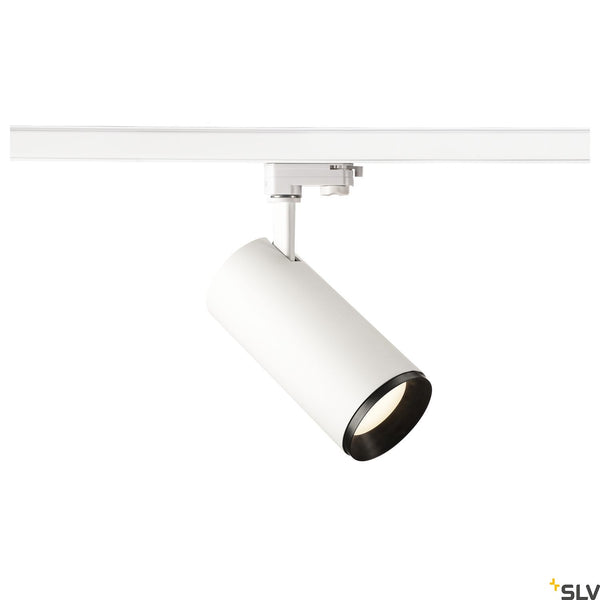 SLV 3~ NUMINOS Dimmable   3 phase system light white/black 4000K 36° 1004287