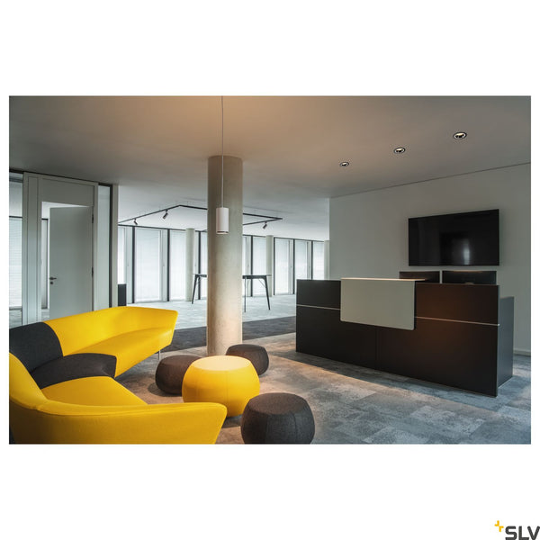 SLV NUMINOS PD PHASE L Indoor LED pendant light white/black 3000K 60° 1004352