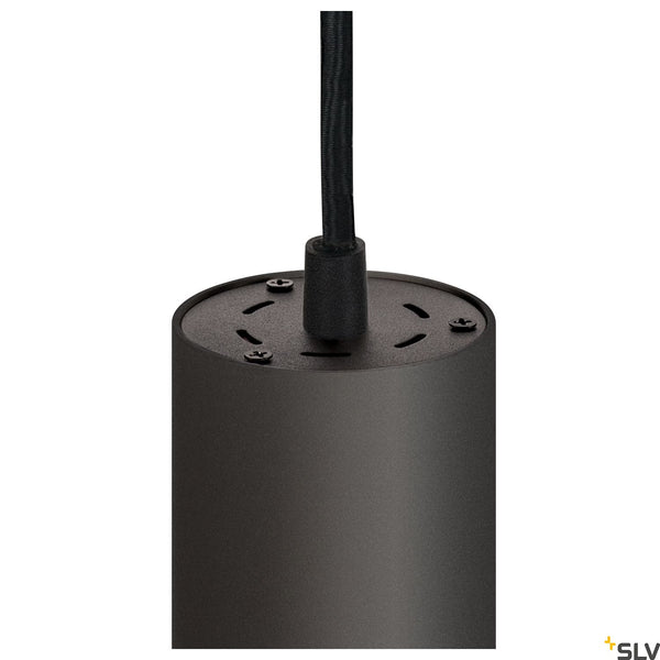 SLV NUMINOS PD DALI S Indoor LED pendant light black/black 2700K 60° 1004436