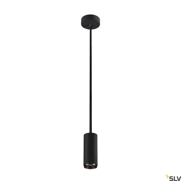 SLV NUMINOS PD DALI S Indoor LED pendant light black/black 4000K 60° 1004452