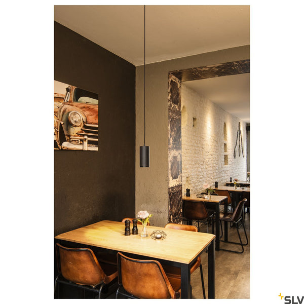 SLV NUMINOS PD DALI M Indoor LED pendant light black/black 2700K 36° 1004531