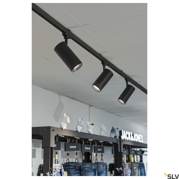 SLV 3~ NUMINOS PHASE L 3 phase system light black/black 3000K 60° 1004564