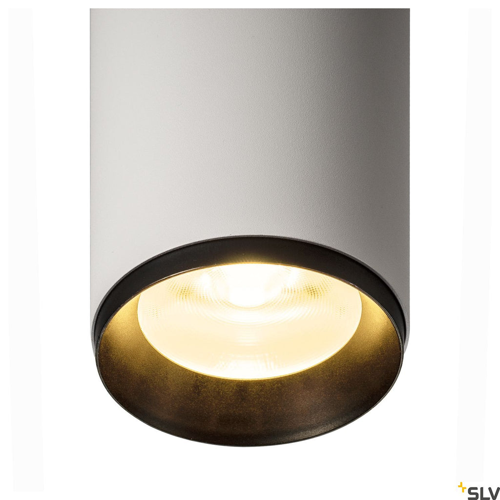SLV 3~ NUMINOS DALI L 3 phase system light white/black 3000K 36° 1004567