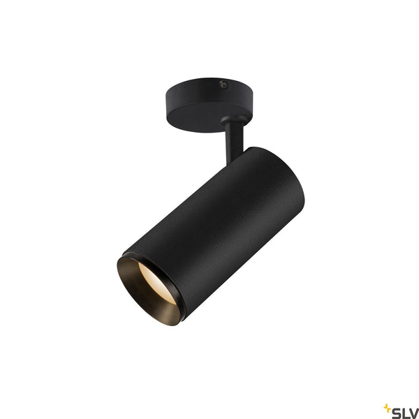 SLV NUMINOS SPOT DALI L Indoor LED recessed ceiling light black/black 2700K 24° 1004578