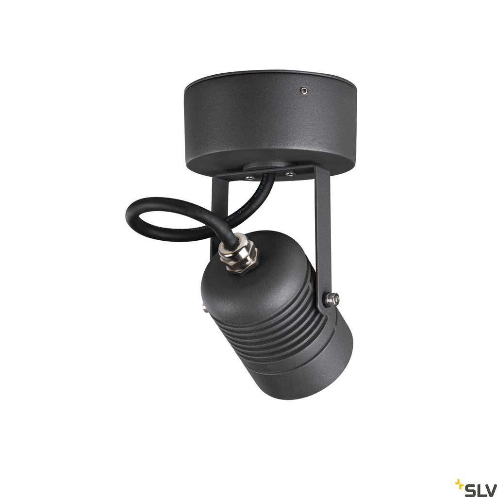 SLV LED SPOT SP Outdoor LED wall-mounted light anthracite 3000K 1004649