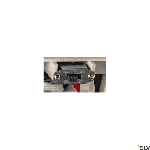 SLV RUSTY® UP/DOWN outdoor LED surface-mounted wall light square rust CCT switch 3000/4000K 1004650