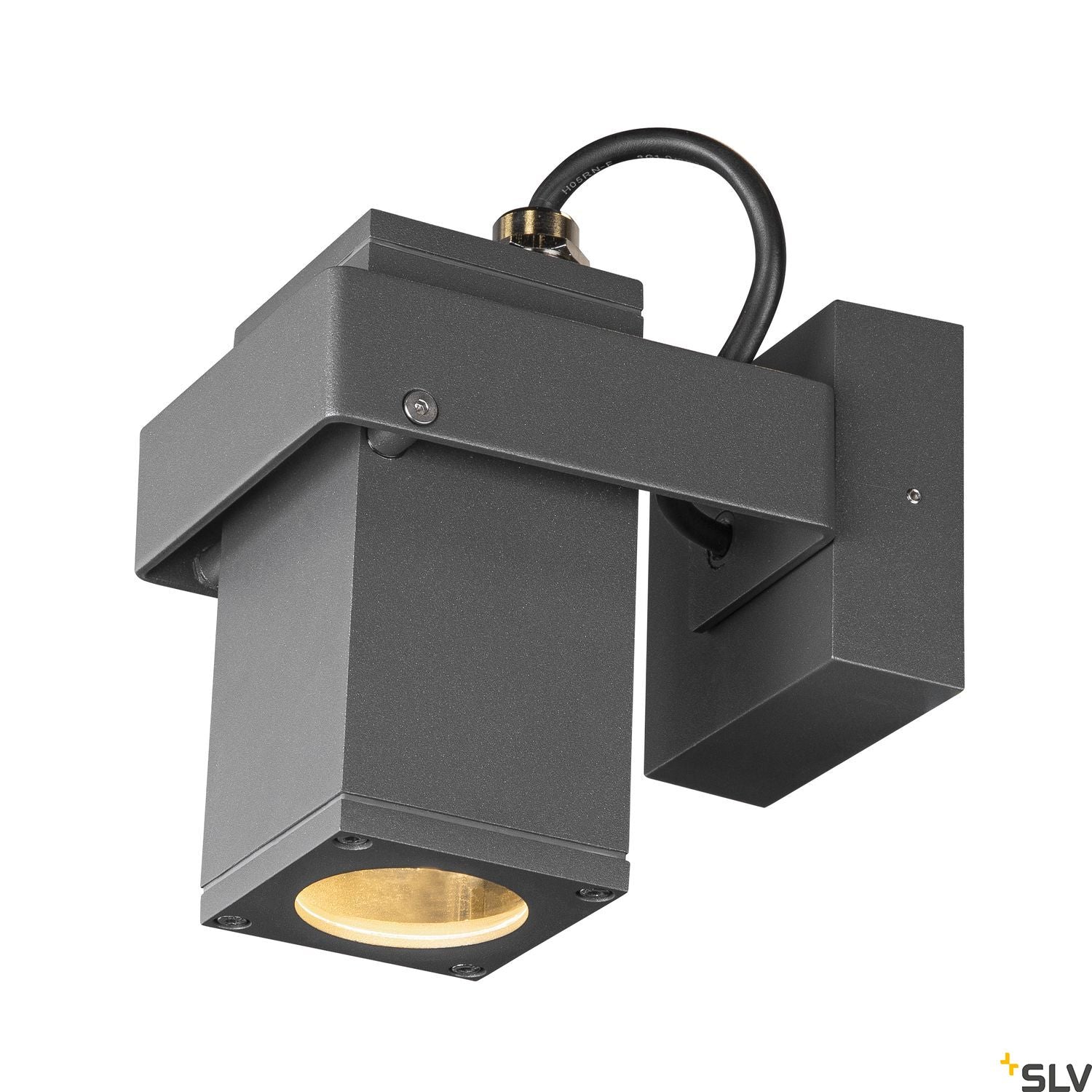 SLV THEO BRACKET CW outdoor wall and ceiling-mounted light QPAR51 anthracite 1004653