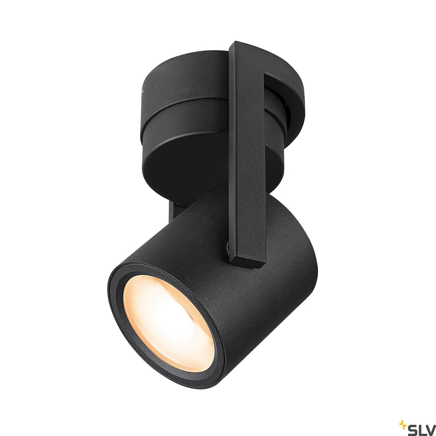 SLV OCULUS CW Indoor LED wall and ceiling mounted light black DIM-TO-WARM 2000-3000K 1004664