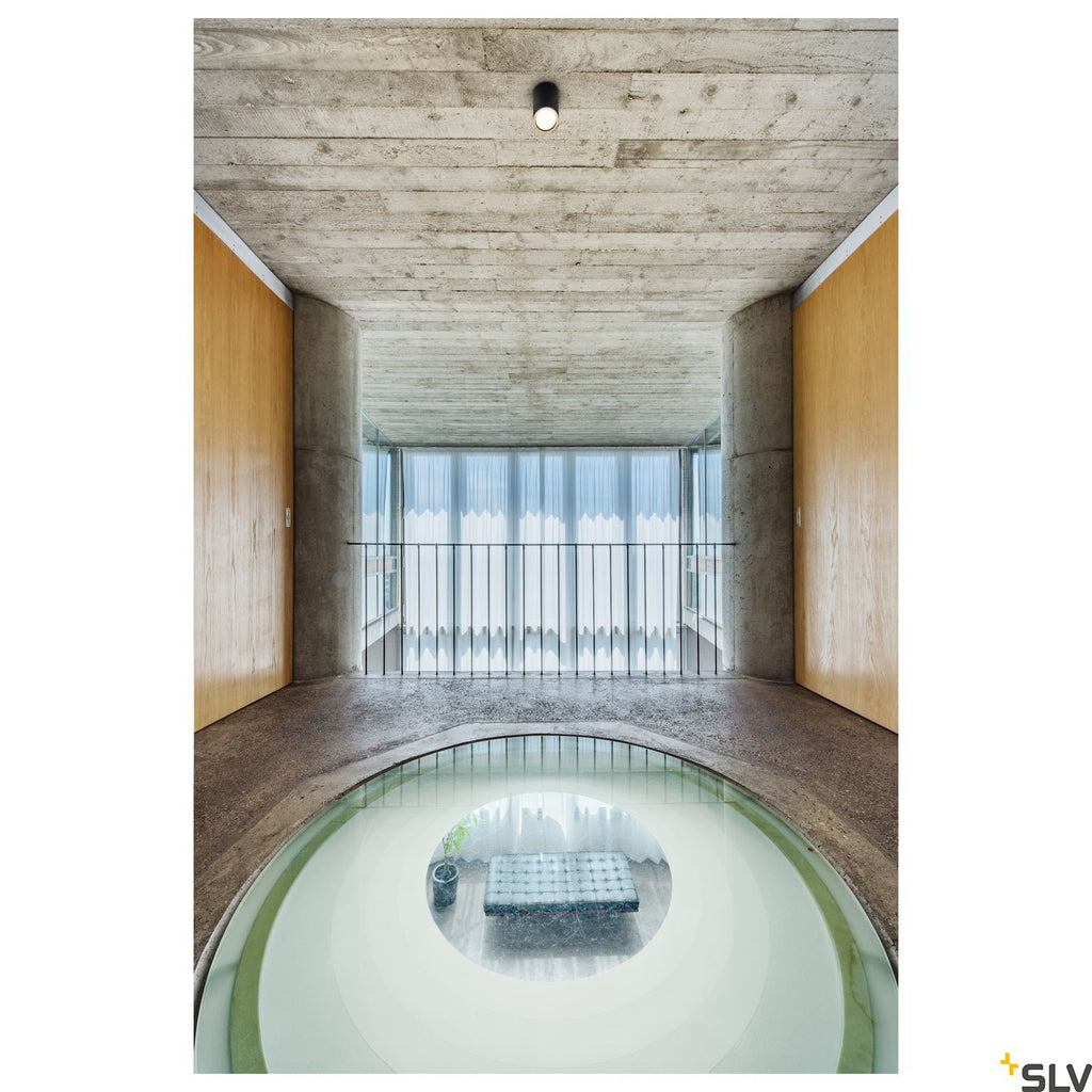 SLV OCULUS CL Indoor LED wall and ceiling mounted light black DIM-TO-WARM 2000-3000K 1004666