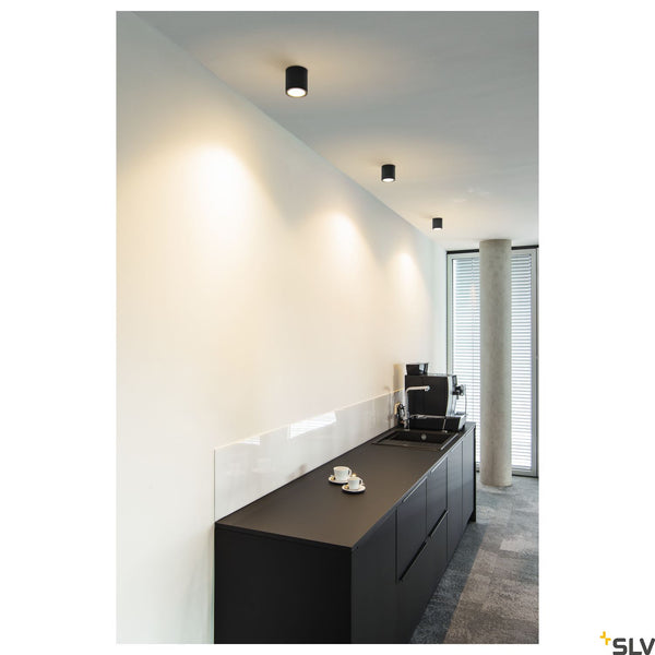 SLV OCULUS CL Indoor LED wall and ceiling mounted light black DIM-TO-WARM 2000-3000K 1004666