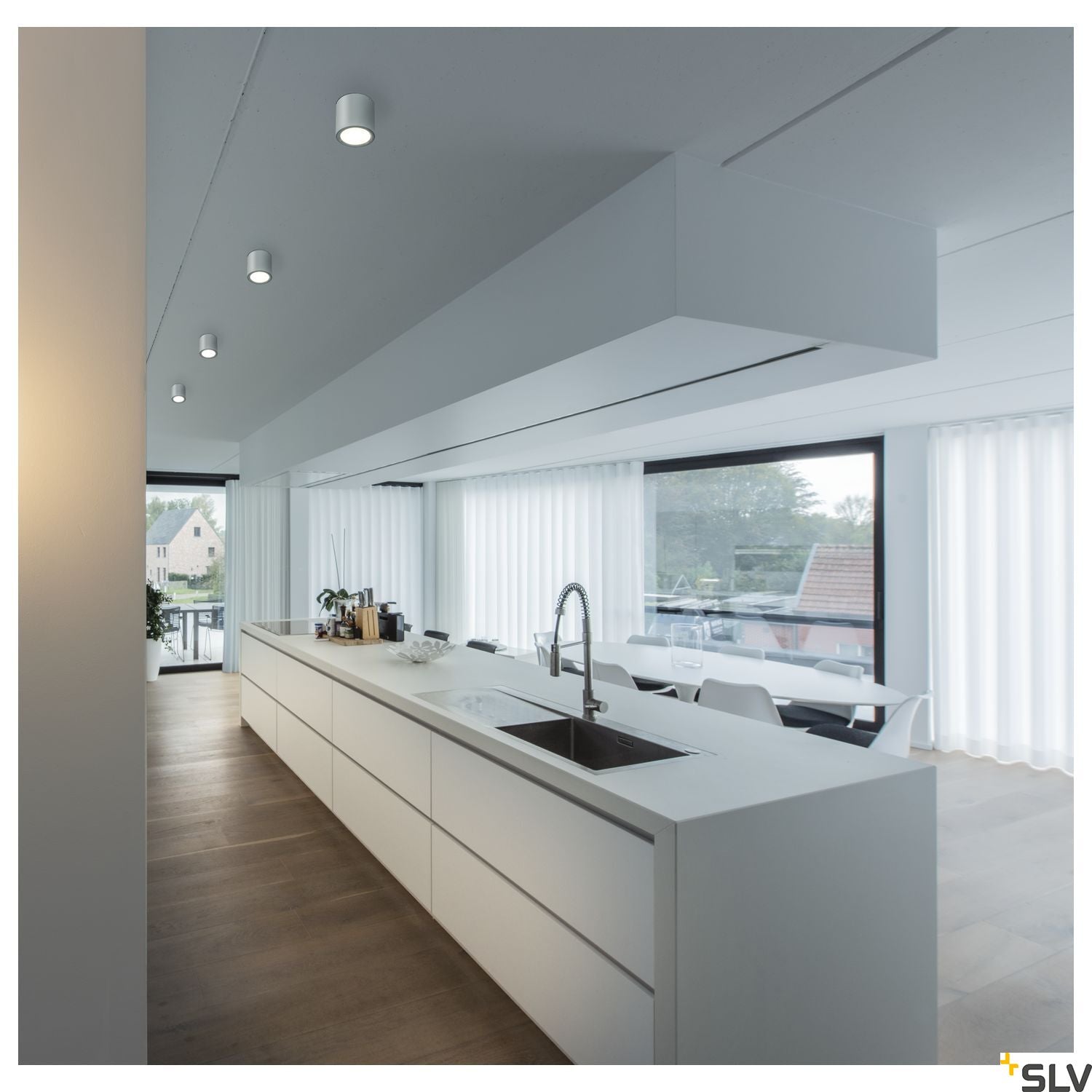 SLV OCULUS CL Indoor LED wall and ceiling mounted light white DIM-TO-WARM 2000-3000K 1004667