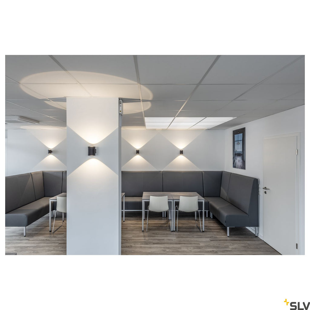 SLV OCULUS UP/DOWN WL Indoor LED wall-mounted light black 2000-3000K 1004670